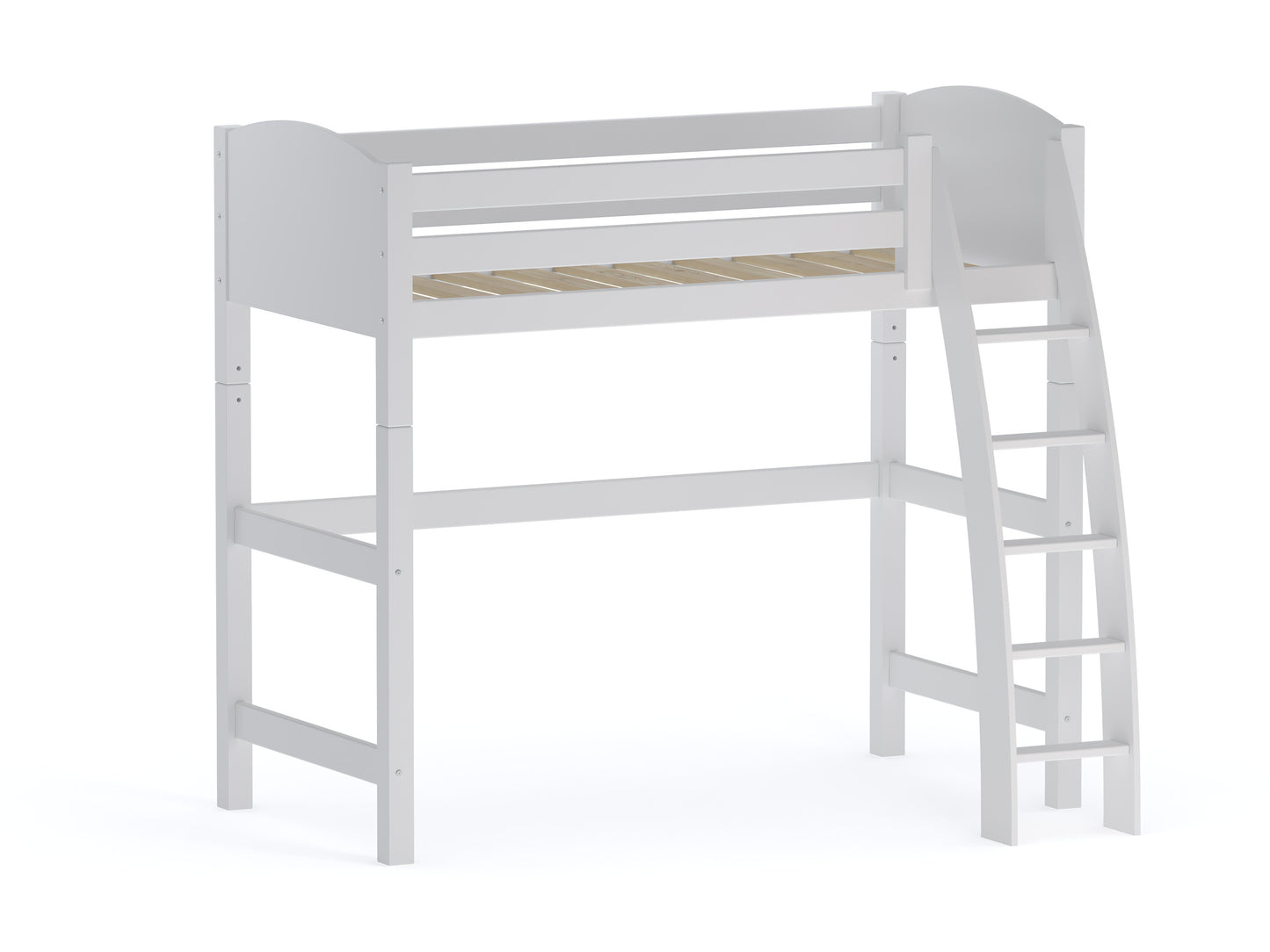 Scallywag Original High Sleeper Bed with Straight Ladder